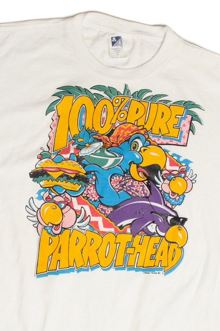 Vintage 100% Pure Parrot-Head T-Shirt