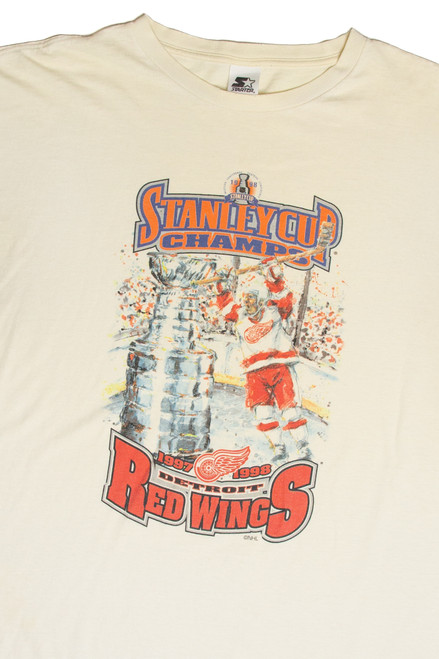 Vintage Red Wings 1998 Stanley Cup Champs T-Shirt
