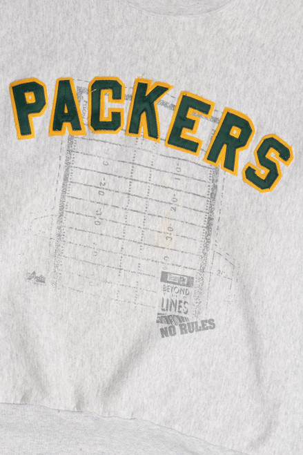 Vintage Green Bay Packers "No Rules" Sweatshirt