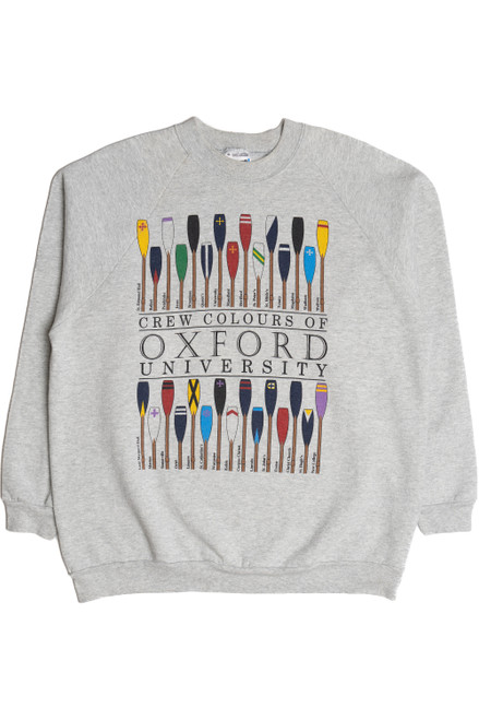 Vintage "Crew Colors Of Oxford University" Screen Stars Sweatshirt