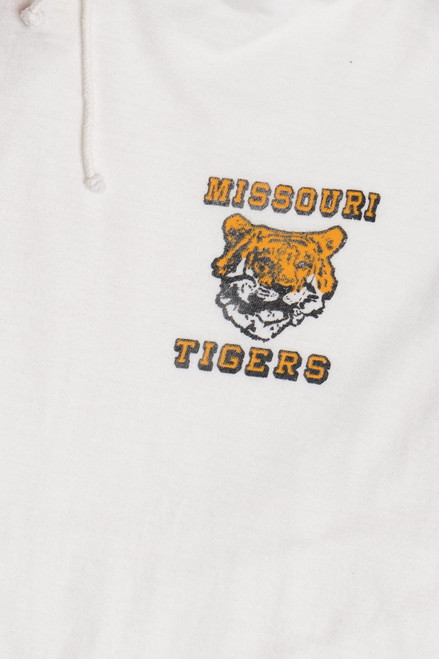 Vintage "Missouri Tigers" Long Sleeve Hoodie T-Shirt