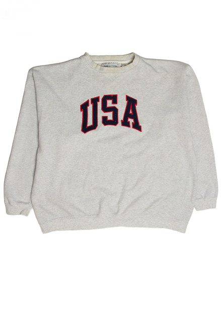 Vintage USA Embroidered Sweatshirt