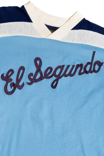 Vintage "El Segundo" Babe Ruth Patch Swingster T-Shirt Jersey