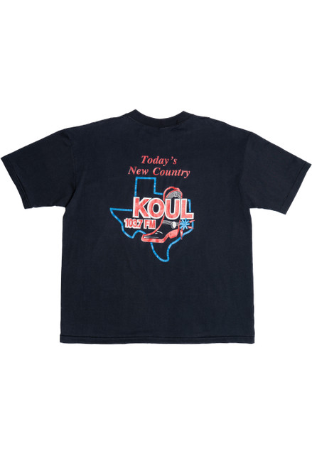 Vintage "KUOL 103.7 FM" "Today's New Country" T-Shirt