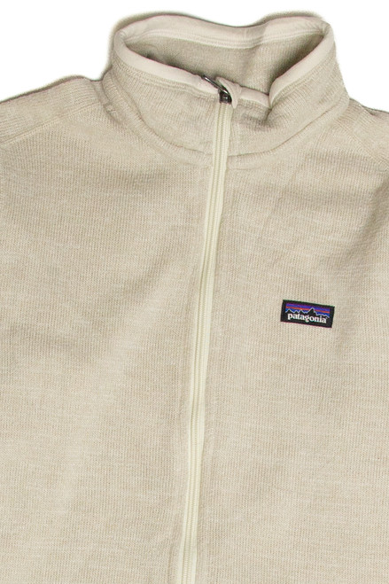 Patagonia Beige Quarter Zip Pullover