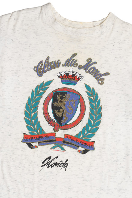 Vintage "Class du Monde Florida" T-Shirt