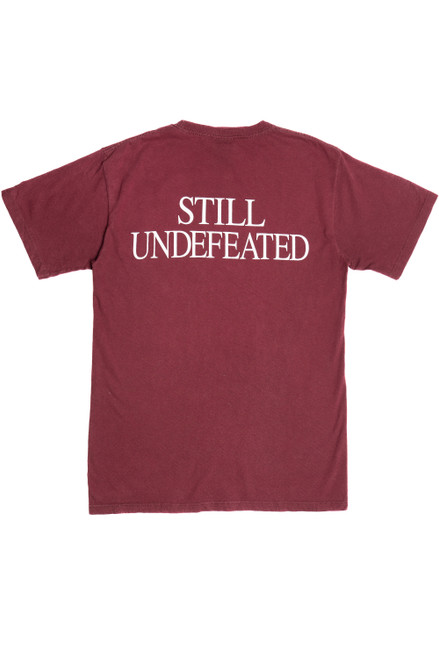 Vintage "Texas Woman's University Football" "Still Undefeated" Champoion T-Shirt