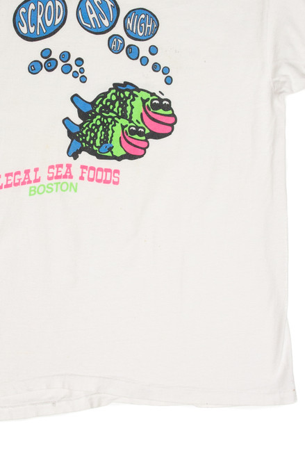 Vintage Legal Sea Foods Boston T-Shirt