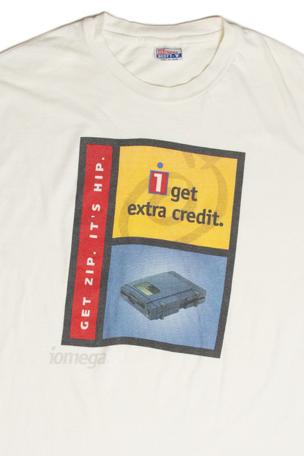 Vintage Iomega Zip Drive T-Shirt (1990s)
