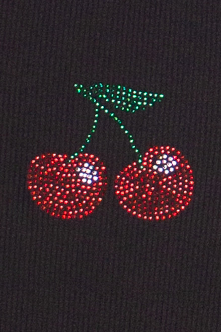 Rhinestone Cherry Tee