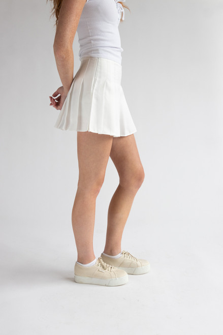 Pleated Skort