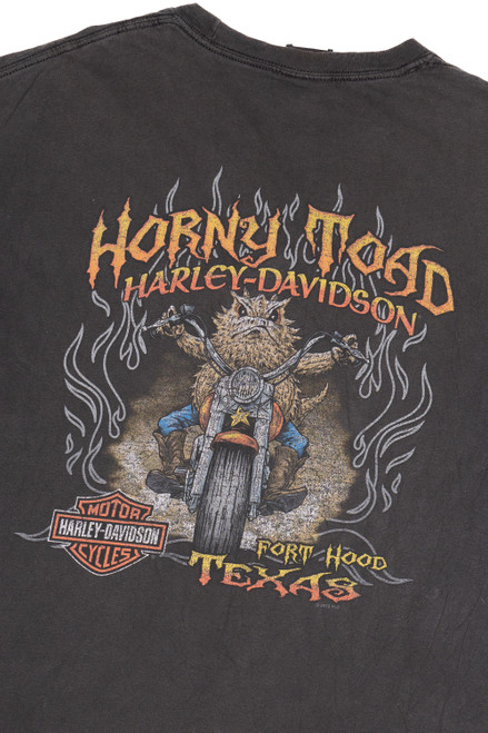 "Horny Toad" Fort Hood Texas Harley Davidson T-Shirt
