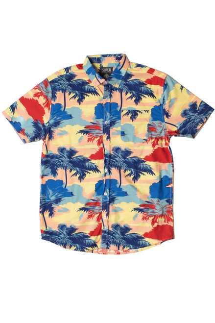 Sunset Oasis Button Up Shirt