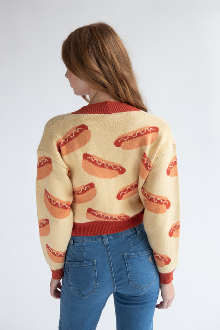 Hot Dog Cardigan