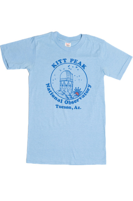 Vintage "Kitt Peak" National Observatory Tuscon, Az. Single Stitch T-Shirt (1980s)