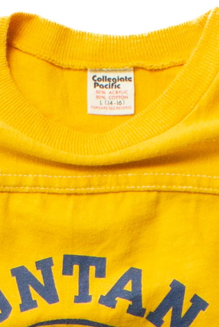 Vintage Montana State University Youth Football T-Shirt (1980s)