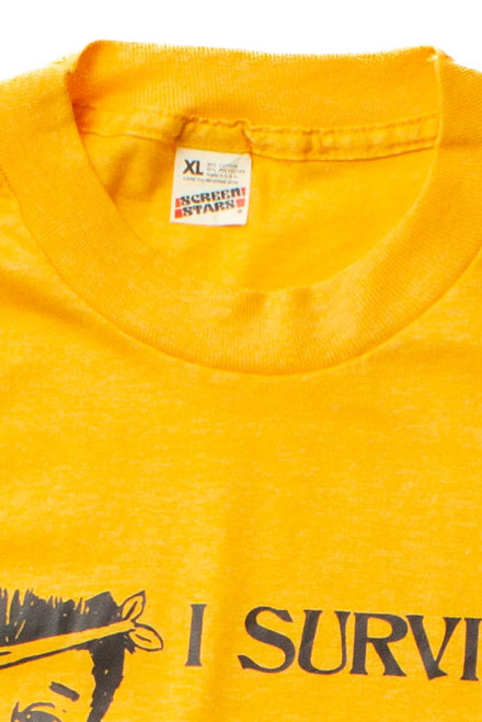 VintageI Survived Wimbledon's Single Stitch T-Shirt (1990)