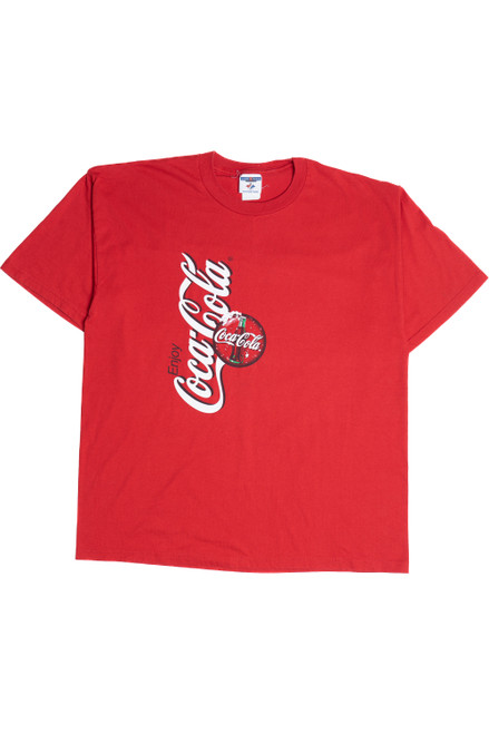 Vintage "Enjoy Coca-Cola" Logo T-Shirt (1990s)