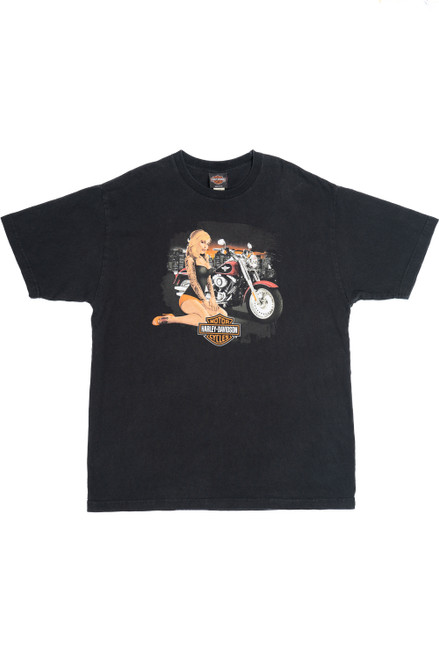 Harley Davidson Pin-Up "Anderson, SC" T-Shirt