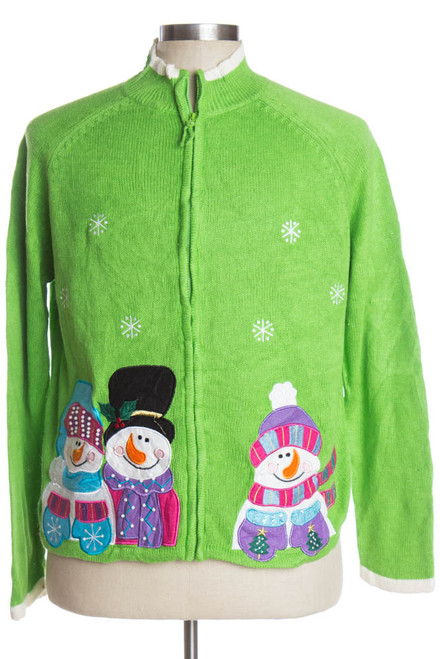 Green Ugly Christmas Cardigan 38849