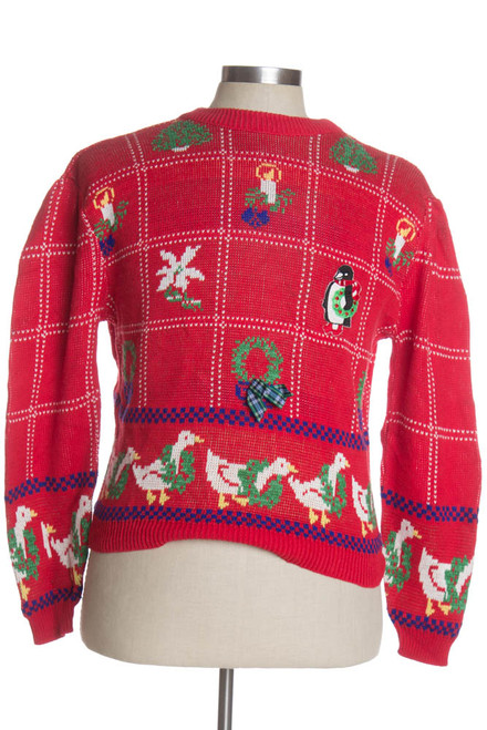 Red Ugly Christmas Pullover 41297