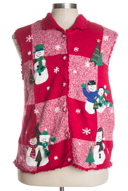 Red Ugly Christmas Vest 38421