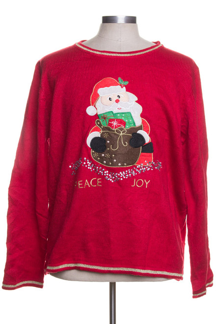 Red Ugly Christmas Pullover 41568