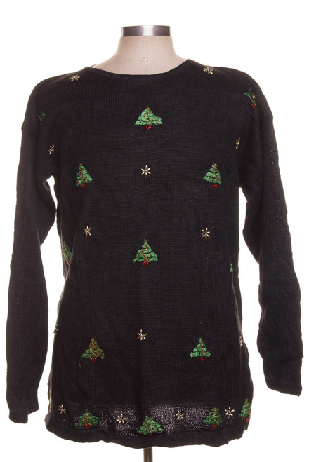 Black Ugly Christmas Pullover 41902