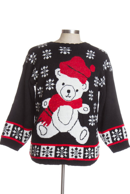 Black Ugly Christmas Pullover 41387