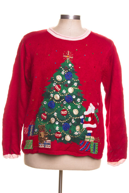 Red Ugly Christmas Pullover 42289