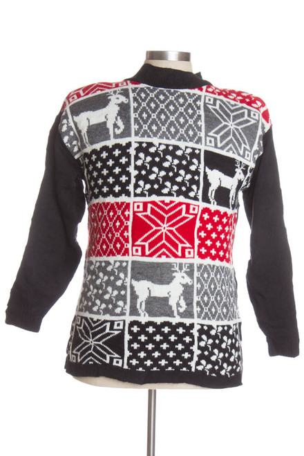 Black Ugly Christmas Pullover 41426