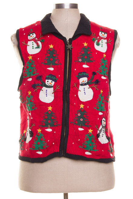 Red Ugly Christmas Vest 41939