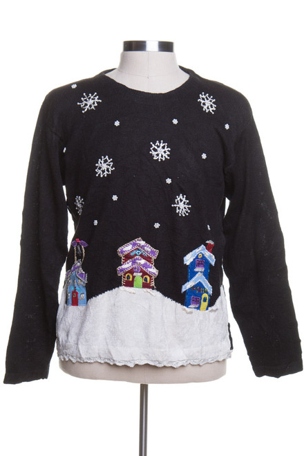 Black Ugly Christmas Pullover 43046