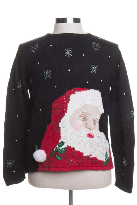 Black Ugly Christmas Pullover 42735