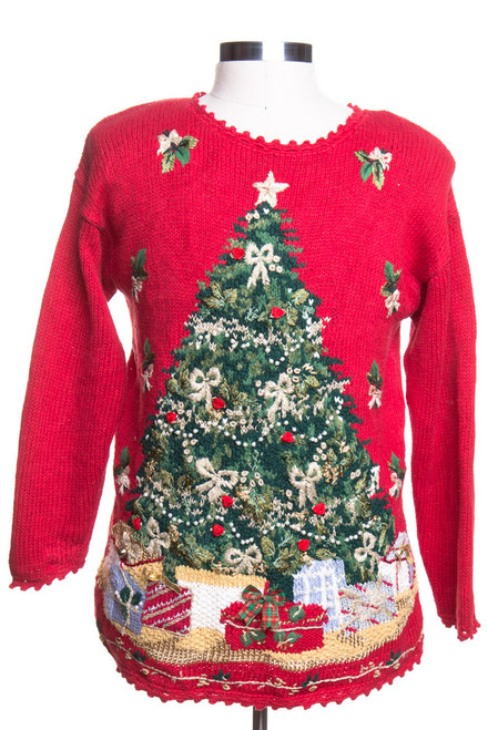 Red Ugly Christmas Pullover 42660