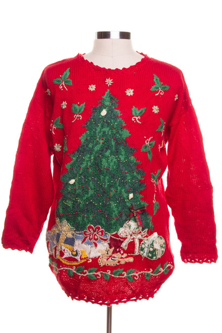 Red Ugly Christmas Pullover 42372