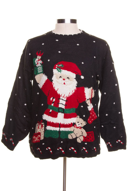 Black Ugly Christmas Pullover 42379