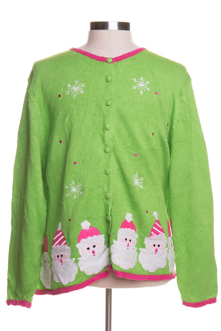 Green Ugly Christmas Cardigan 43311