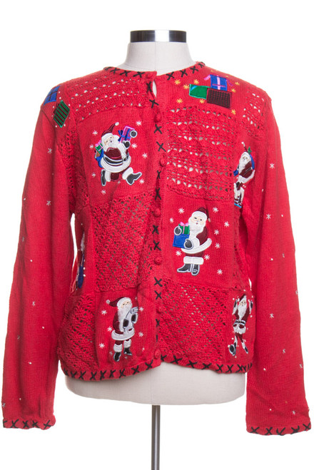 Red Ugly Christmas Cardigan 43482