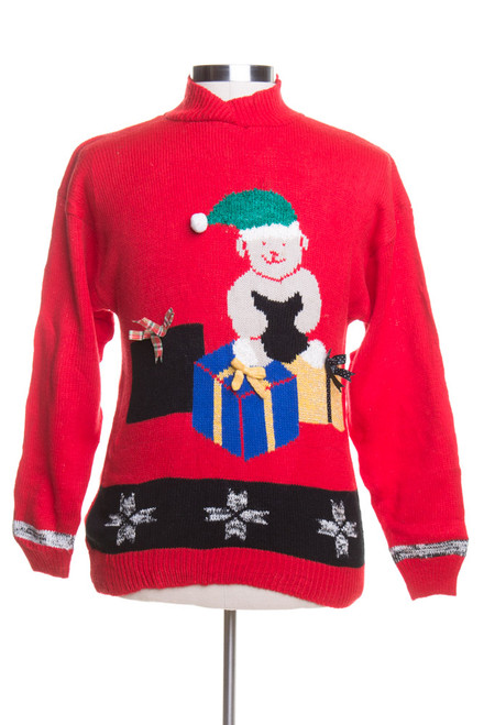 Red Ugly Christmas Pullover 44073