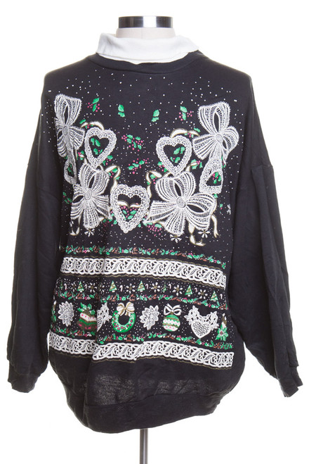 Black Ugly Christmas Sweatshirt 43922