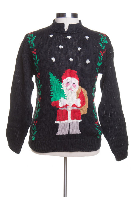 Black Ugly Christmas Pullover 43561