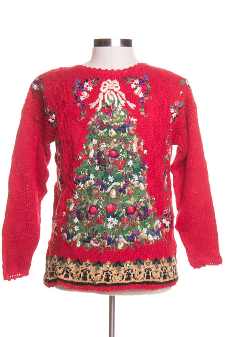 Red Ugly Christmas Pullover 43338