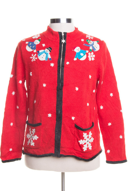 Red Ugly Christmas Cardigan 45205