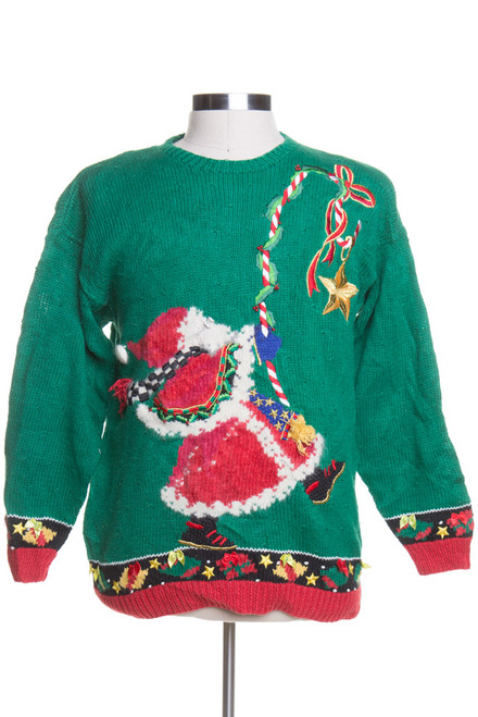 Green Ugly Christmas Pullover 43787