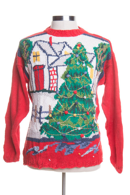 Red Ugly Christmas Pullover 44880