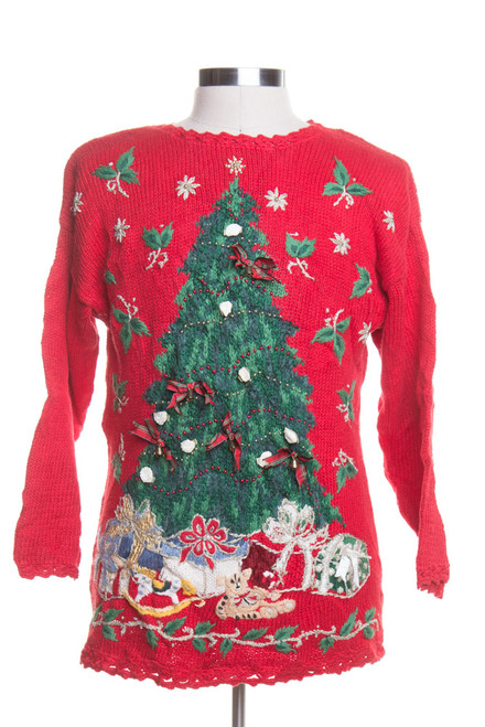 Red Ugly Christmas Pullover 44575