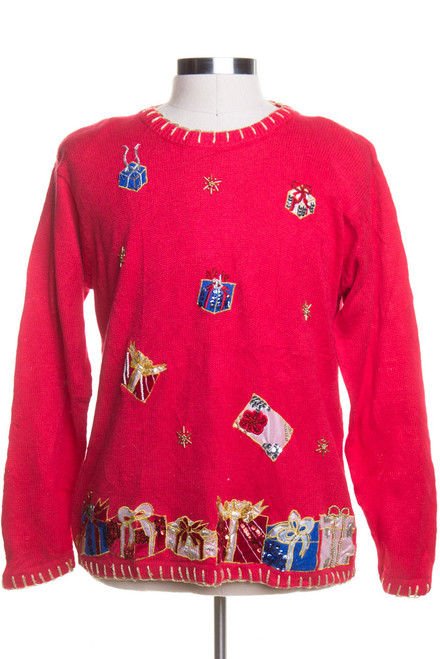 Red Ugly Christmas Pullover 44349