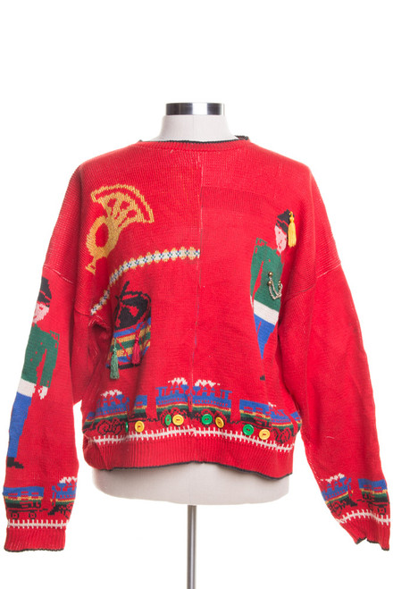 Red Ugly Christmas Pullover 45901