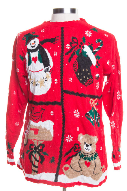 Red Ugly Christmas Pullover 45544